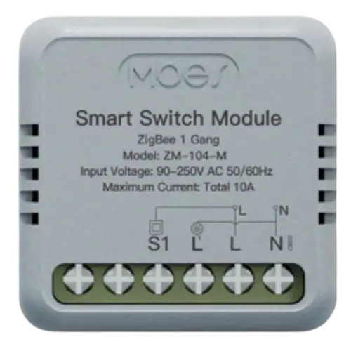 ZigBee Mini Switch Module 1 Gang