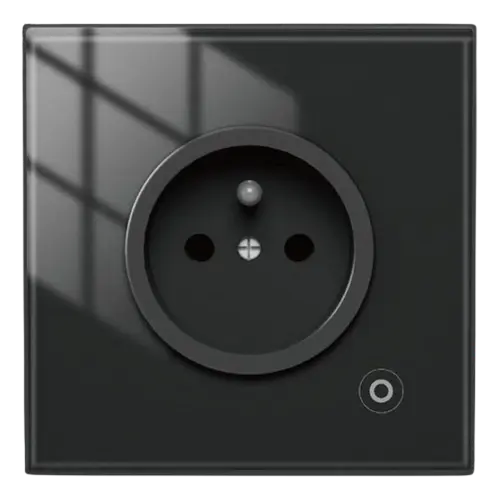 Wifi Smart Wall Socket Glass - FR